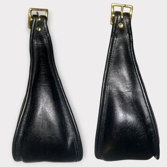 VTG Coach Janice Legacy Bag 9950 Black Leather Brass Convertible Y2K Costa Rica - Picture 7 of 10